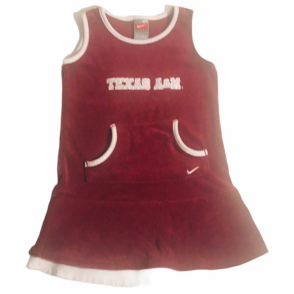 NIKE TEXAS A&M AGGIES CHEERLEADER DRESS COSTUME